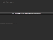 Tablet Screenshot of letsdisco.com